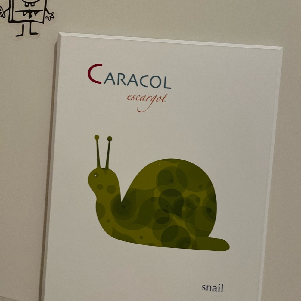 Wall art for nurser “SNAIL”